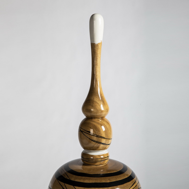 Wooden vase GB17250