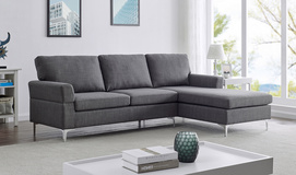 Modern Minimalist Grey Sofa Bed- 111509