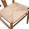 Economic Hans Wegner Chair Amish Dining Wood Armchair Ash Backrest Dining Chair