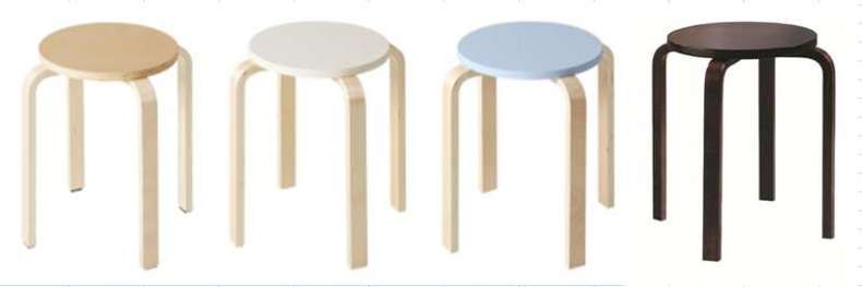 Bentwood stool