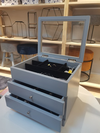 Jewelry Box with Drawers -BX413-2