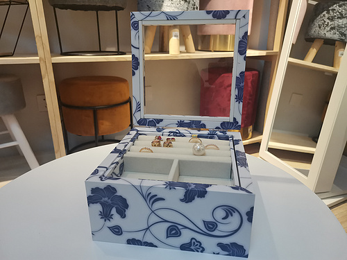 Jewelry Box with Mirror -JB520