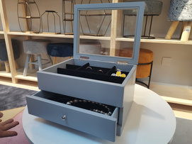 Jewelry Box with Drawers -BX413-1