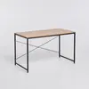 Writing desk with metal frame