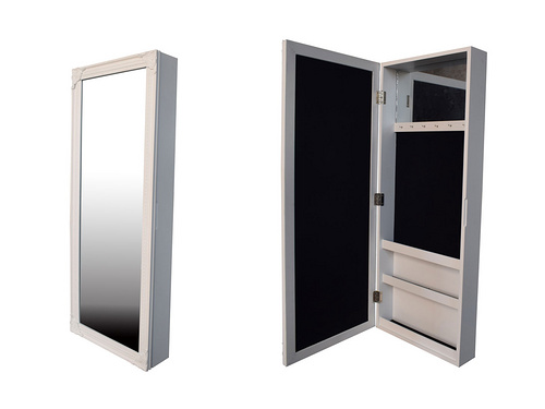 Jewelry Armoire Cabinet Wall Door Mounted--JC571A