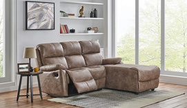 Modern Brown Multi Seater Sofa - 111035