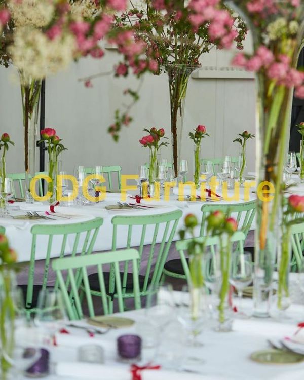 Cheap Modern Design General Metal Stackable Wedding Event Chair Banquet Party Rental Luxury Acrylic Chiavari Chair 727-H45-ALU