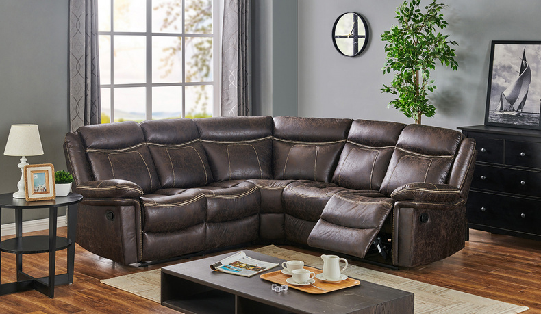 Modern Leather Multi Seater Sofa - 111026