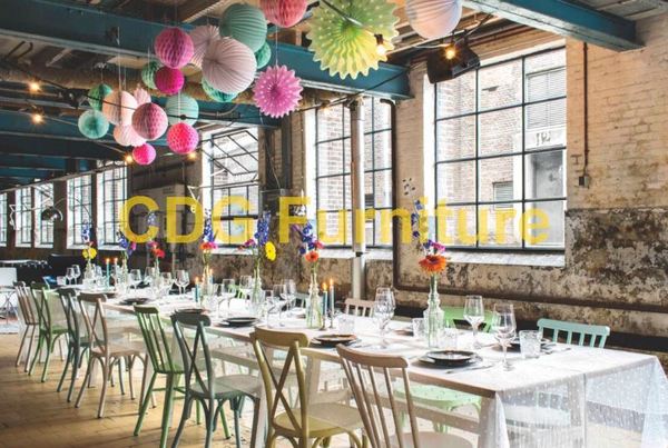 Cheap Modern Design General Metal Stackable Wedding Event Chair Banquet Party Rental Luxury Acrylic Chiavari Chair 727-H45-ALU