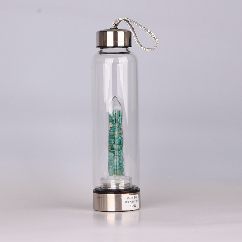 Crystal water bottles