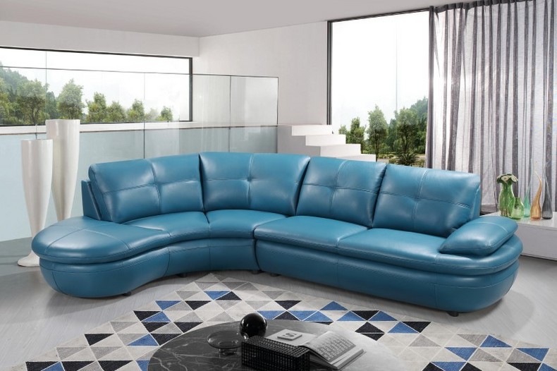 Modern Leather Corner Multi Seater Sofa