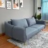 LV3378 Nordic Style Dark Blue Sofa