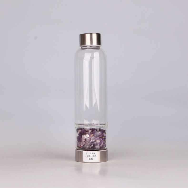 Crystal water bottles