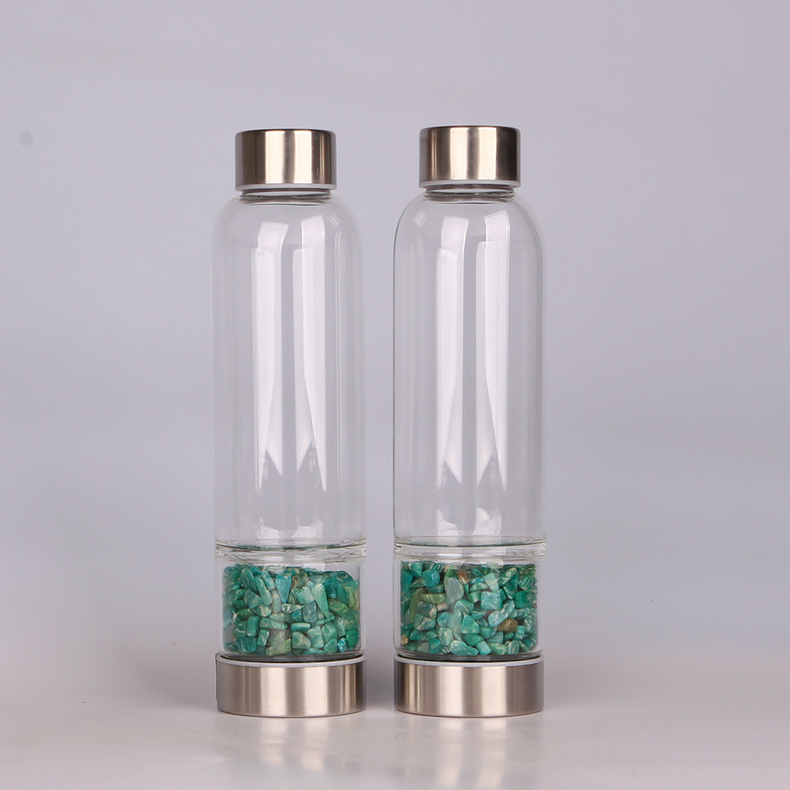 Crystal water bottles