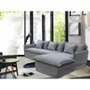 Detachable and washable L-shaped sofa