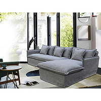 Detachable and washable L-shaped sofa