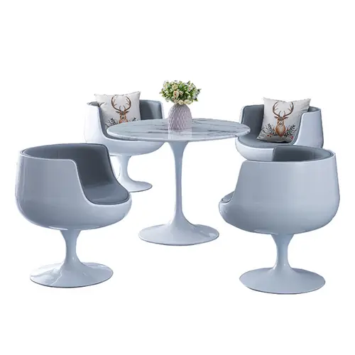 Fashion Egg Cup Pod Chair Creative Leather Reception Chair Modern Furniture