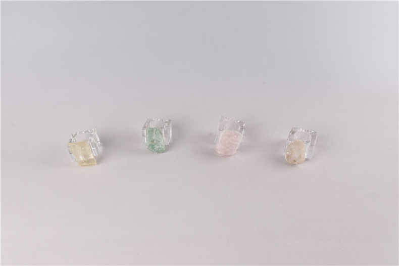 Crystal kapkin rings