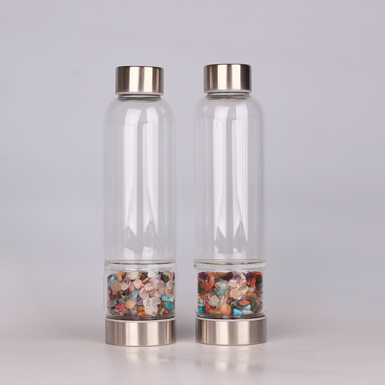 Crystal water bottles