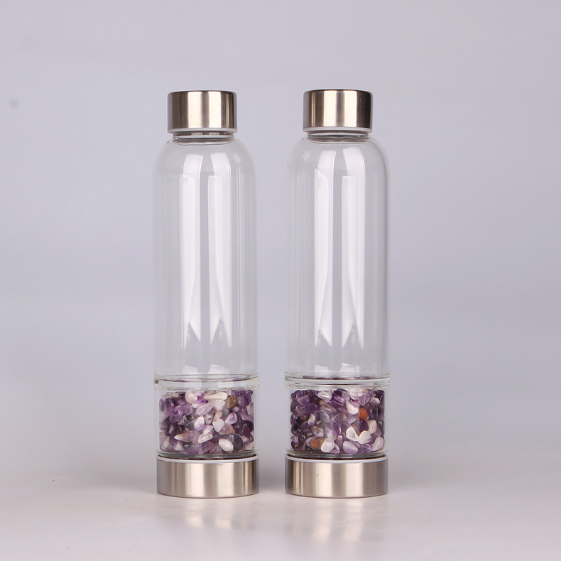 Crystal water bottles