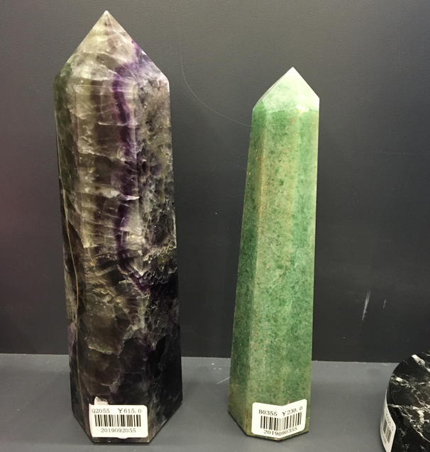 Gemstone crystal Points