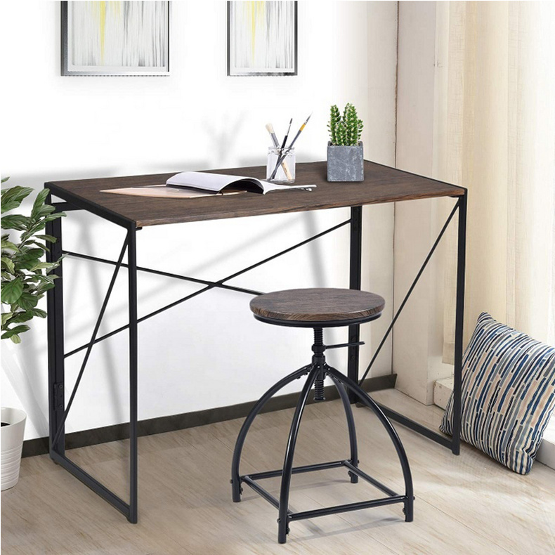 Home office foldable computer study writting desk F10046
