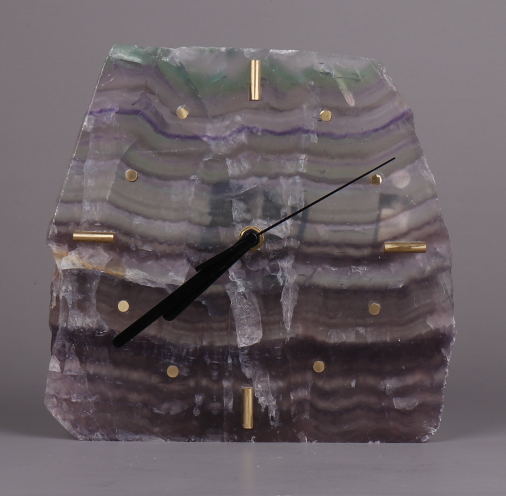 Gemstone clocks