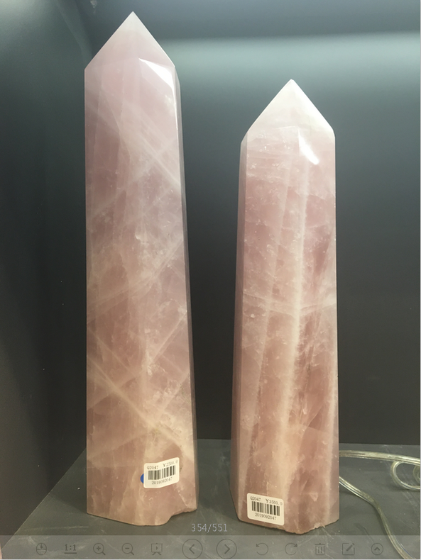 Gemstone crystal Points