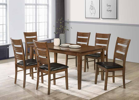 KF 3001-2 DT & KF 4453 DC Chinese Dining Table and Chairs