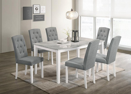 KF 3161 DT & KF 4465 DC Modern Nordic Style Dining Table and Chiars