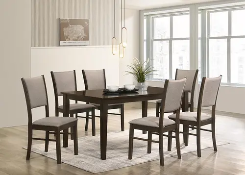 KF 3001-2 DT & KF 4456 DC Modern Dining Table and Chairs
