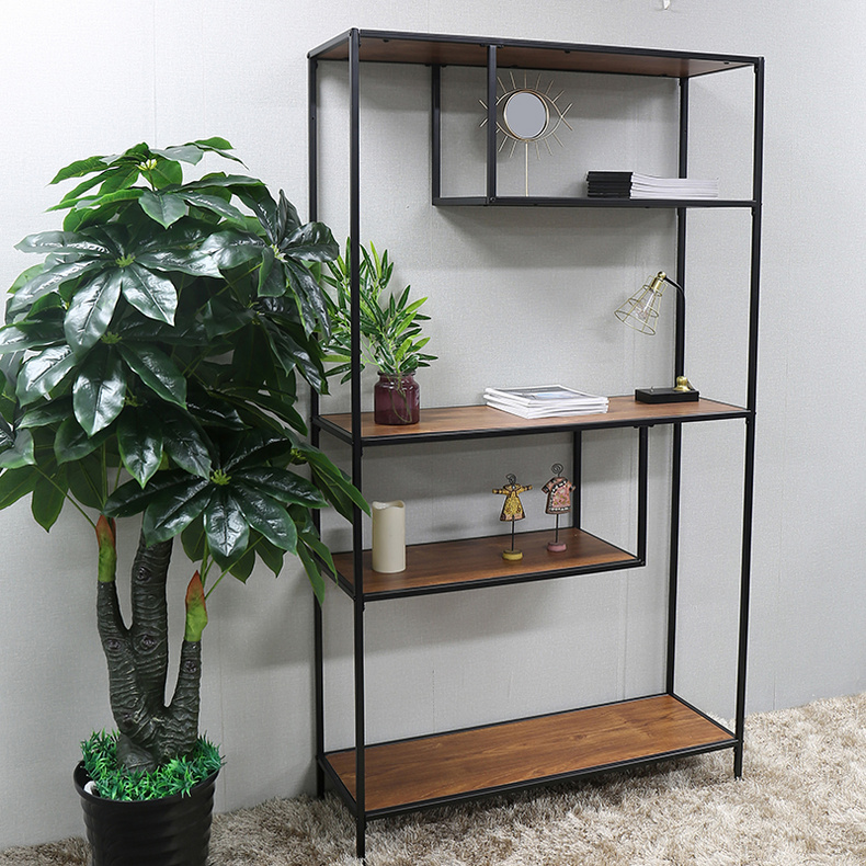 F10252 multi-layer display bookshelf storage rack