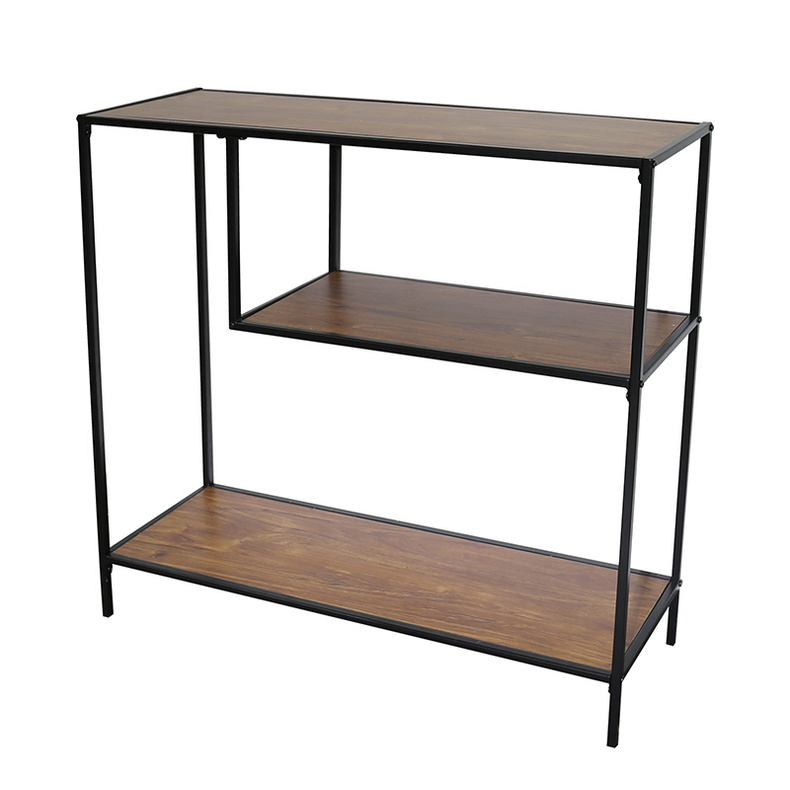 F10251 living room modern console table with storage rack