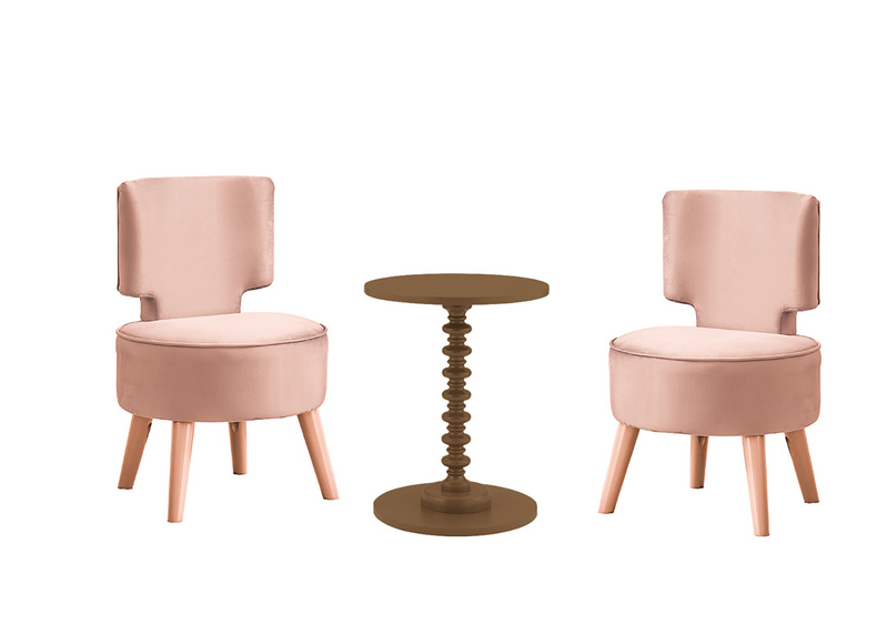 Modern Simple Table and Chairs Set - 609405