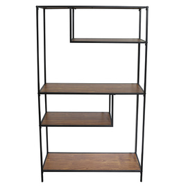 F10252 multi-layer display bookshelf storage rack