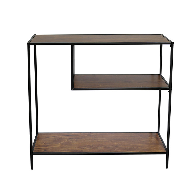 F10251 living room modern console table with storage rack