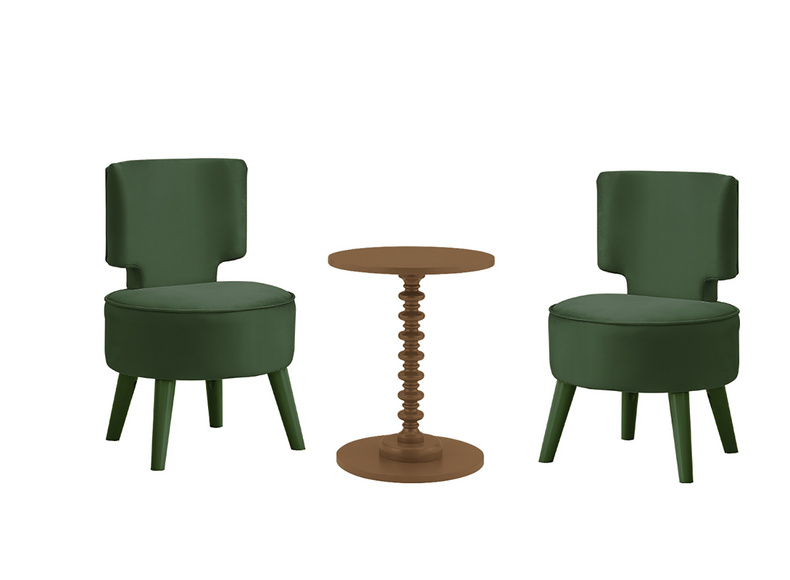 Modern Simple Table and Chairs Set - 609405