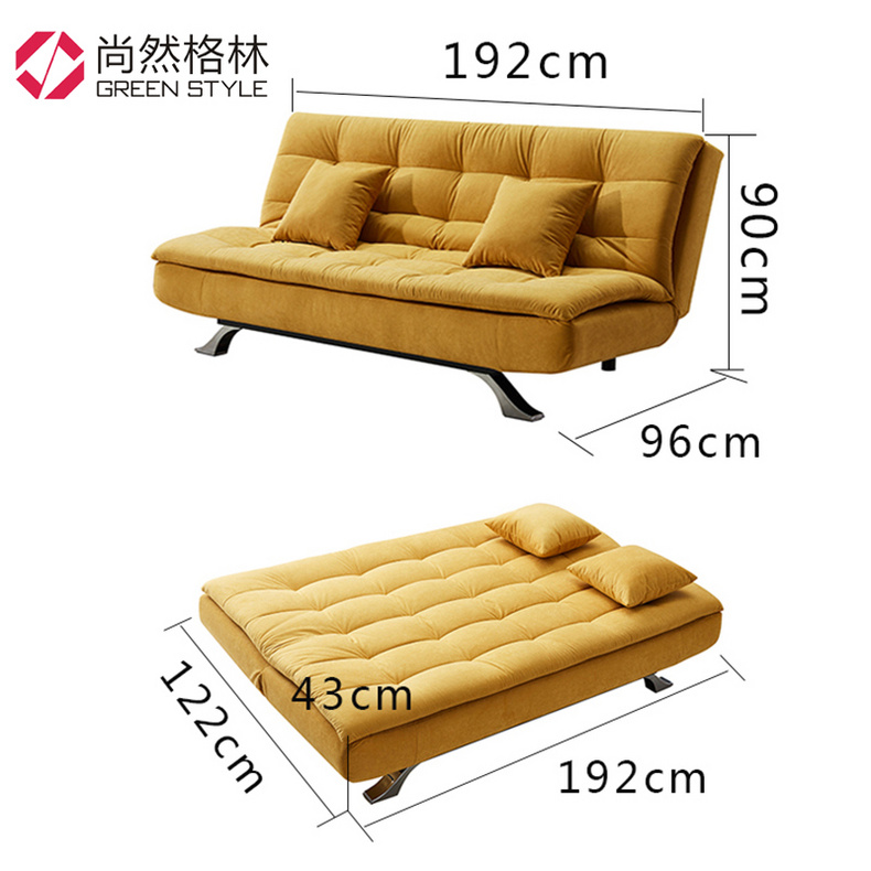 Classic double fold sofa bed