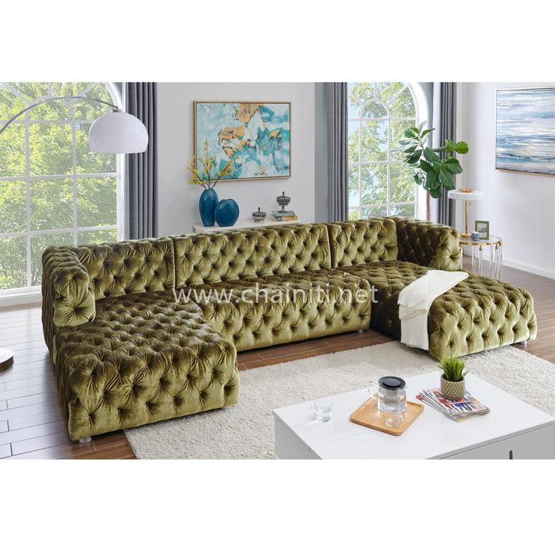 U shape sectional sofa