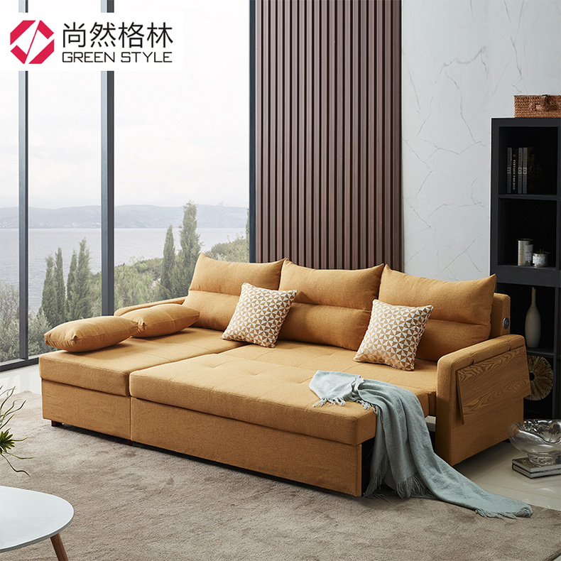 Multifunctional corner sofa bed