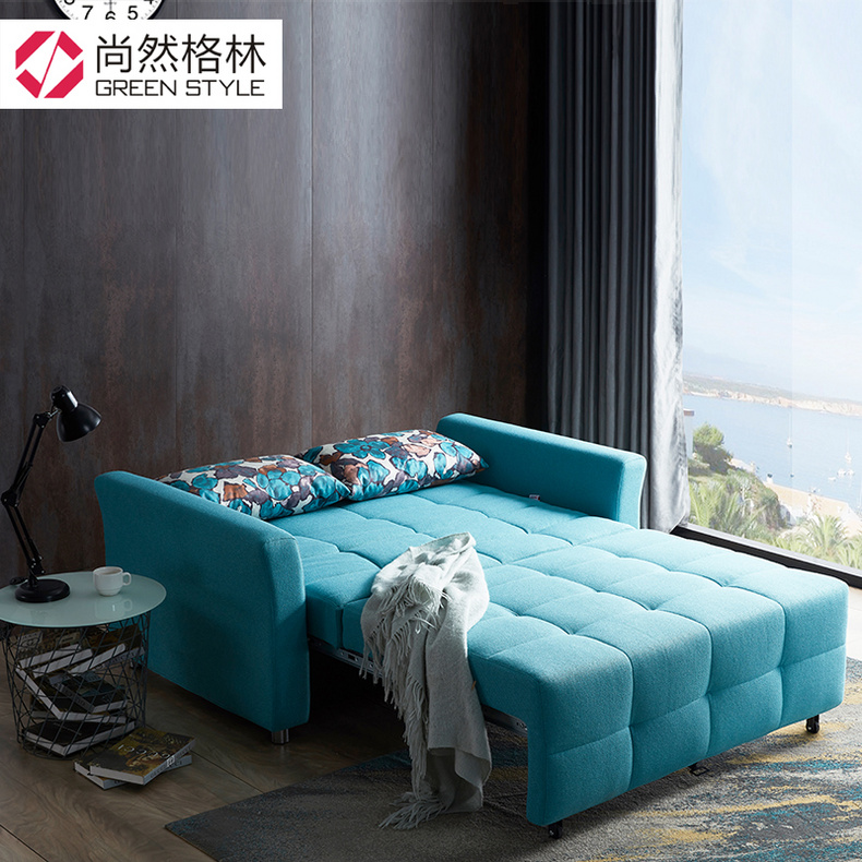 Multifunctional sofa bed with storage