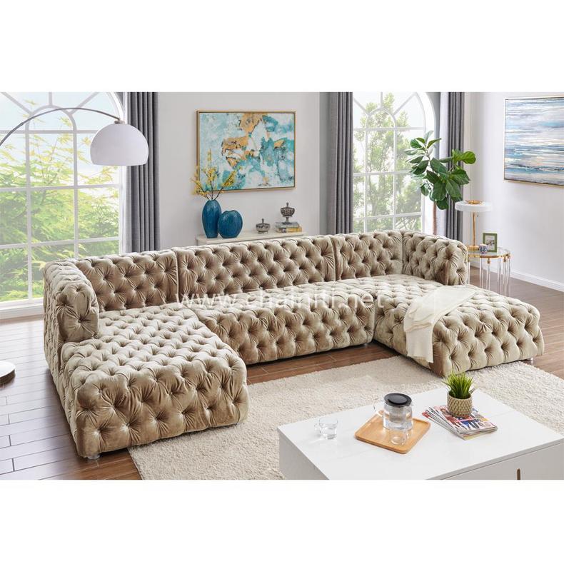 U shape sectional sofa