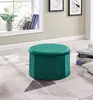 Modern Green Footstool - 609397