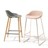 Design high  bar chair with metal plastic