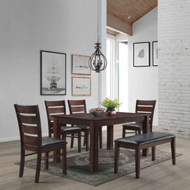 KF 3107DT & KF 4210-1DC & KF 7013 BC Dining Table and Chairs