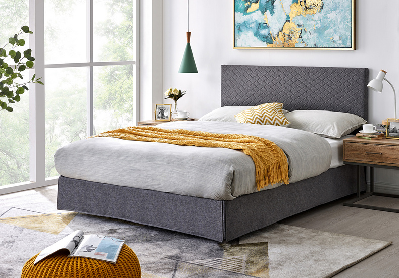 Modern Simple Double Bed - 170992