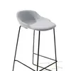 Contemporary commercial upholstered high  bar chair stool