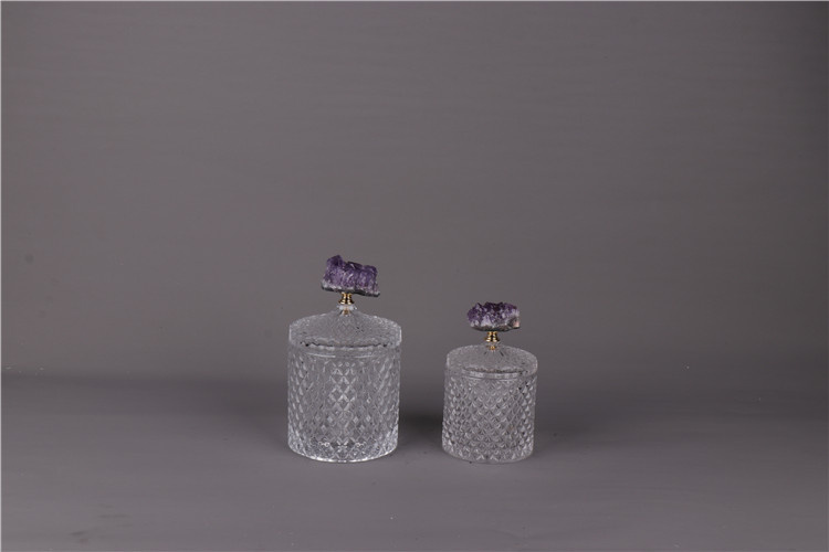 CXD-AMETHYST CANDY JAR