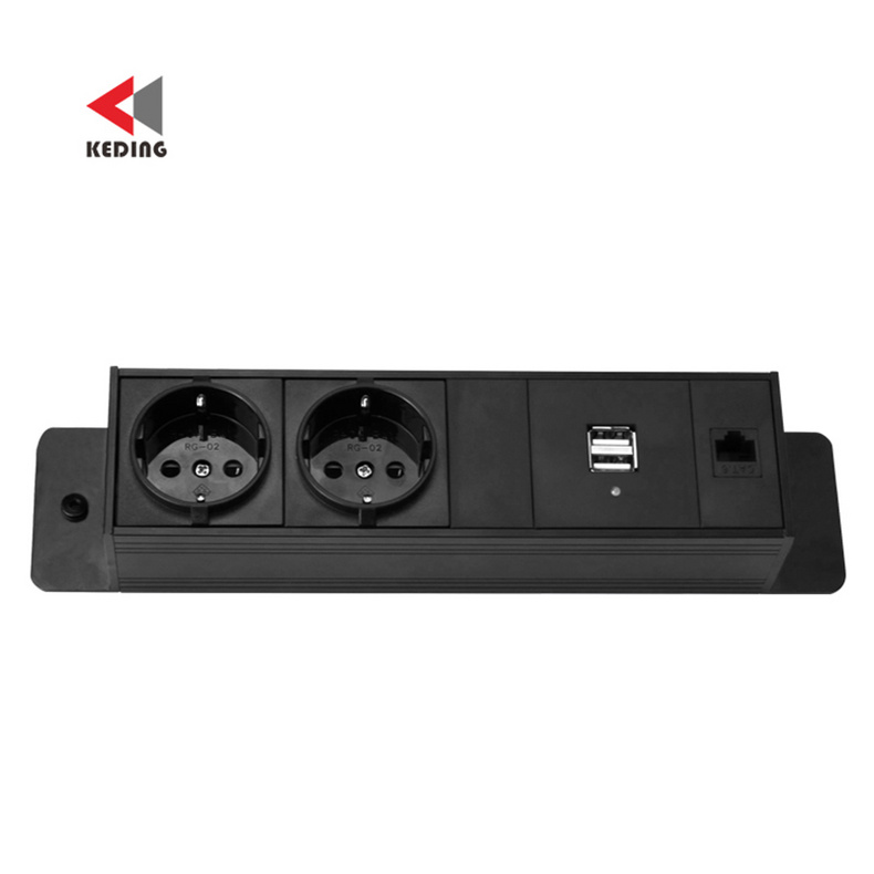 multi ways installation power strip, electric outlets assembly