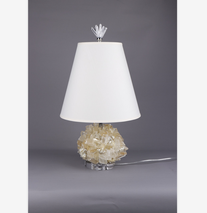 CXD-CALCITE AND MICA LAMP